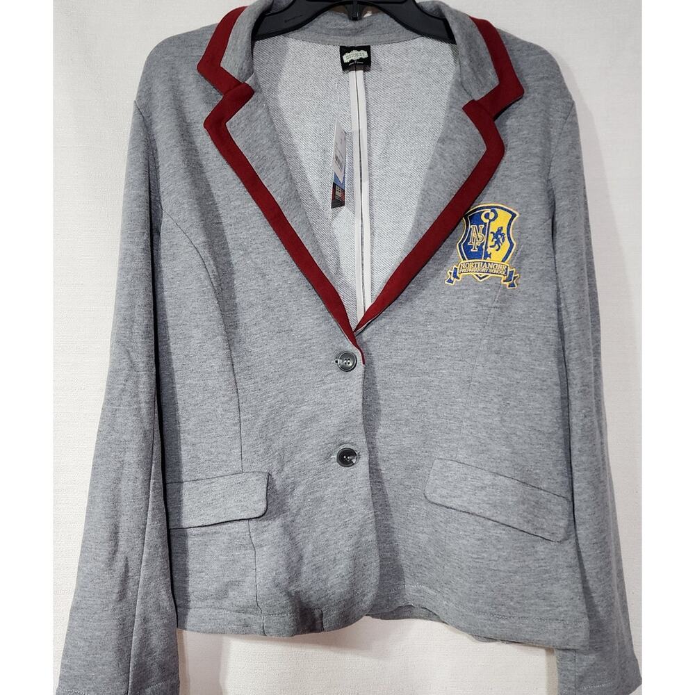 Beetlejuice graphic blazer women's medium